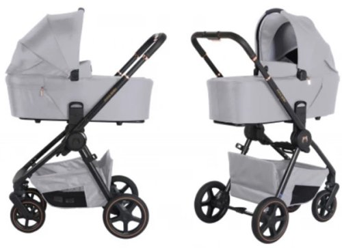 Ining Baby Коляска 2 в 1 773 F / цвет grey (серый)