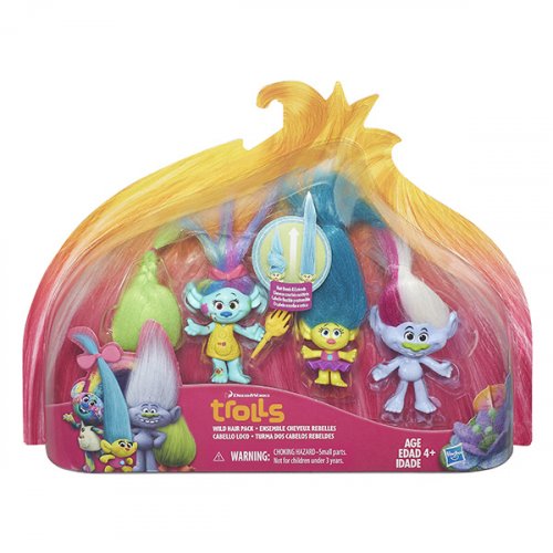 Hasbro Trolls Игровой набор 4 Тролля